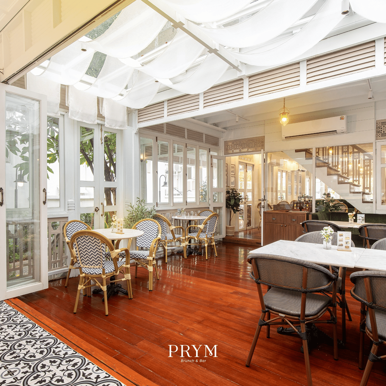 PRYM Brunch & Bar - colonial house restaurant Bangkok
